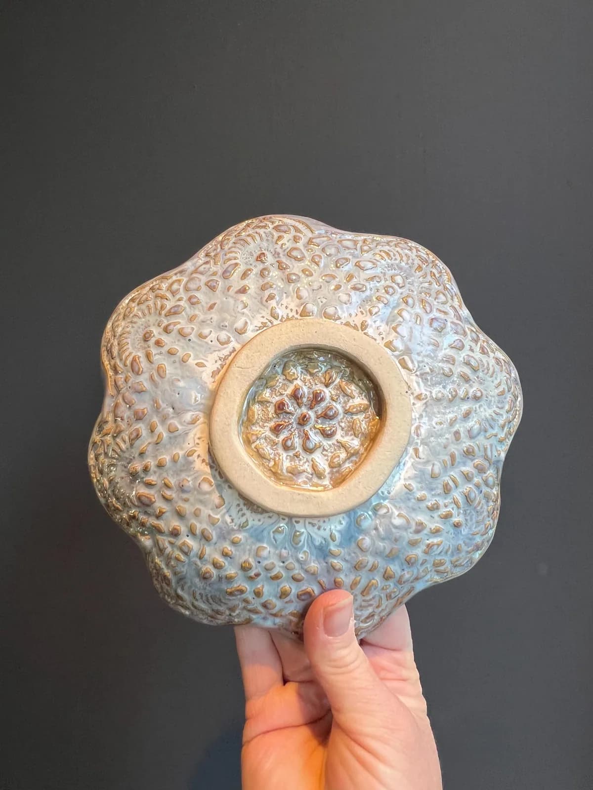 Kantschaal — Amethyst Copper — photo 2