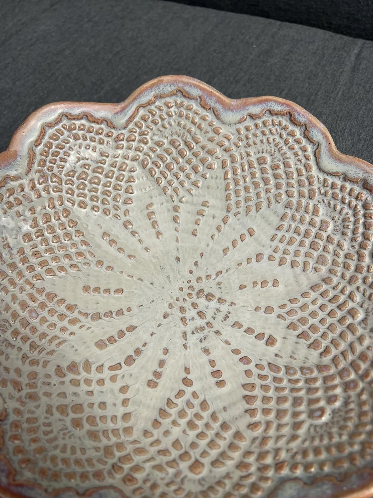 Kantschaal — Cream Terracotta — photo 5