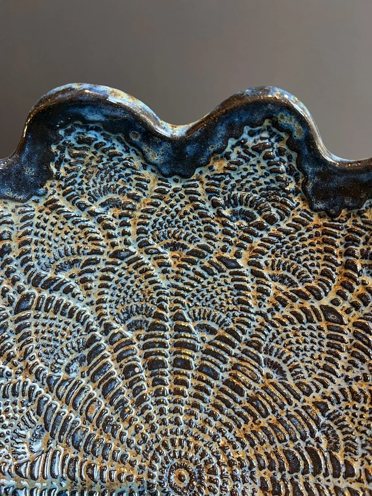 Kantschaal — Navy Lace — photo 4