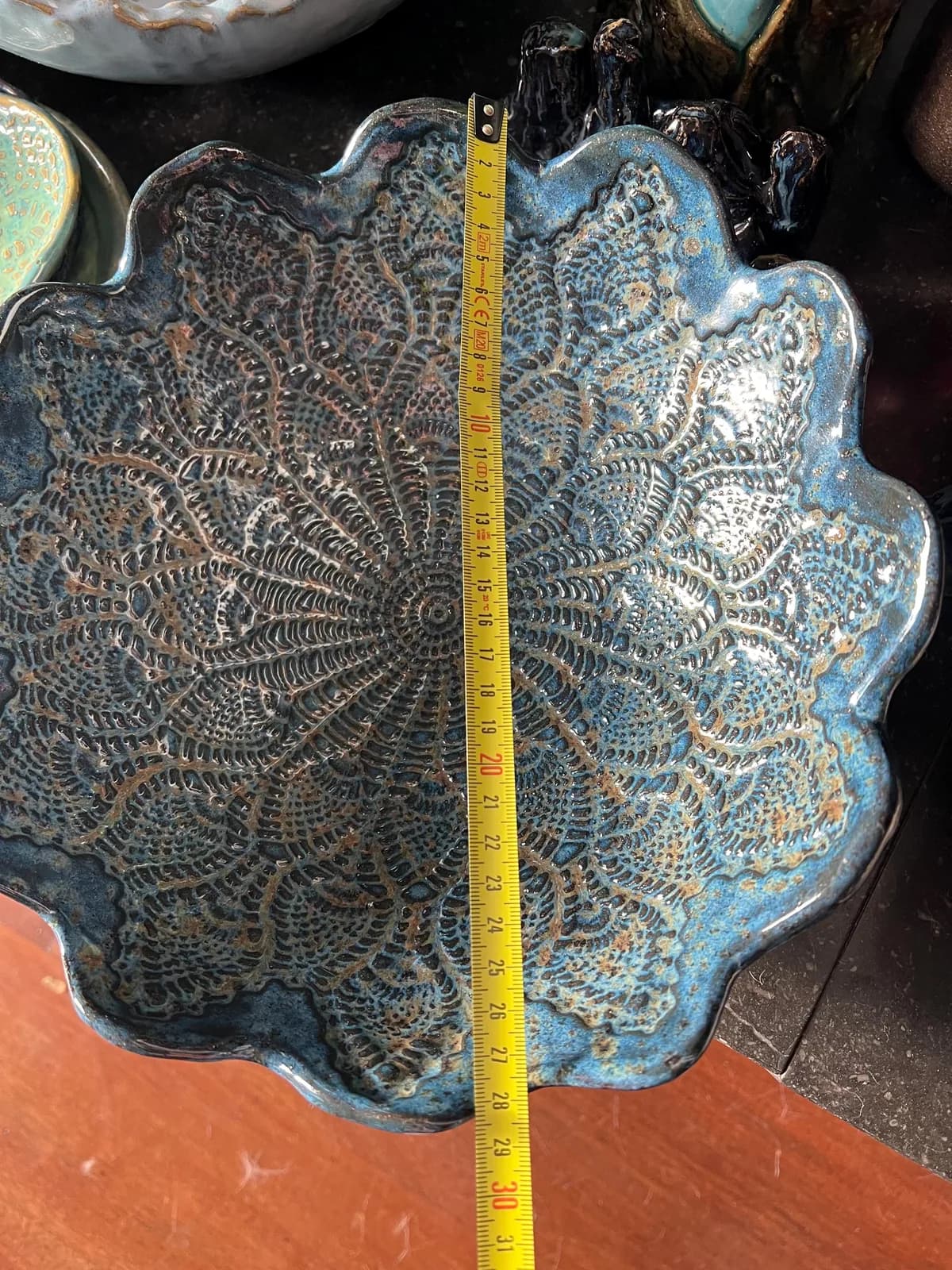 Kantschaal — Navy Lace — photo 5
