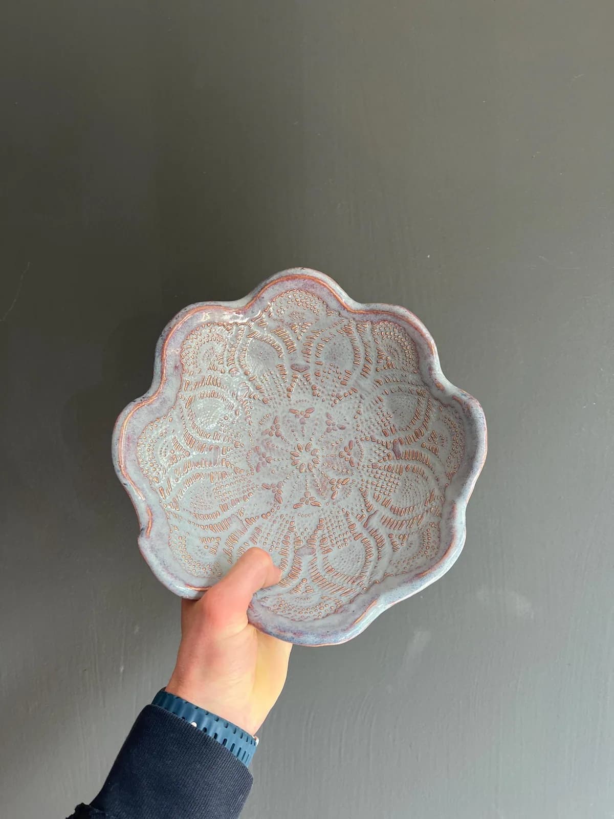 Kantschaal — Provence Blue