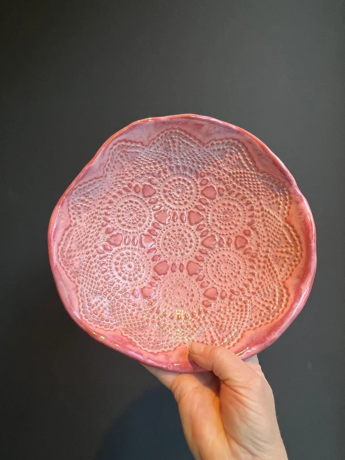 Kantschaal — Rose Mandala