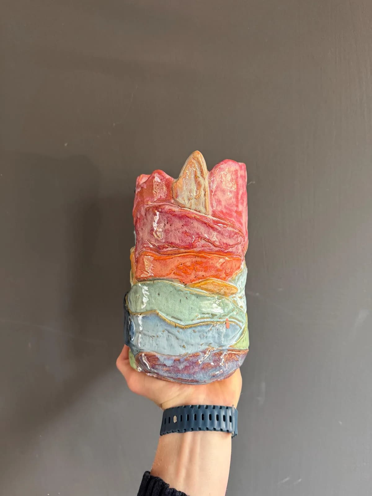 Tulpenvaas — Rainbow Strata