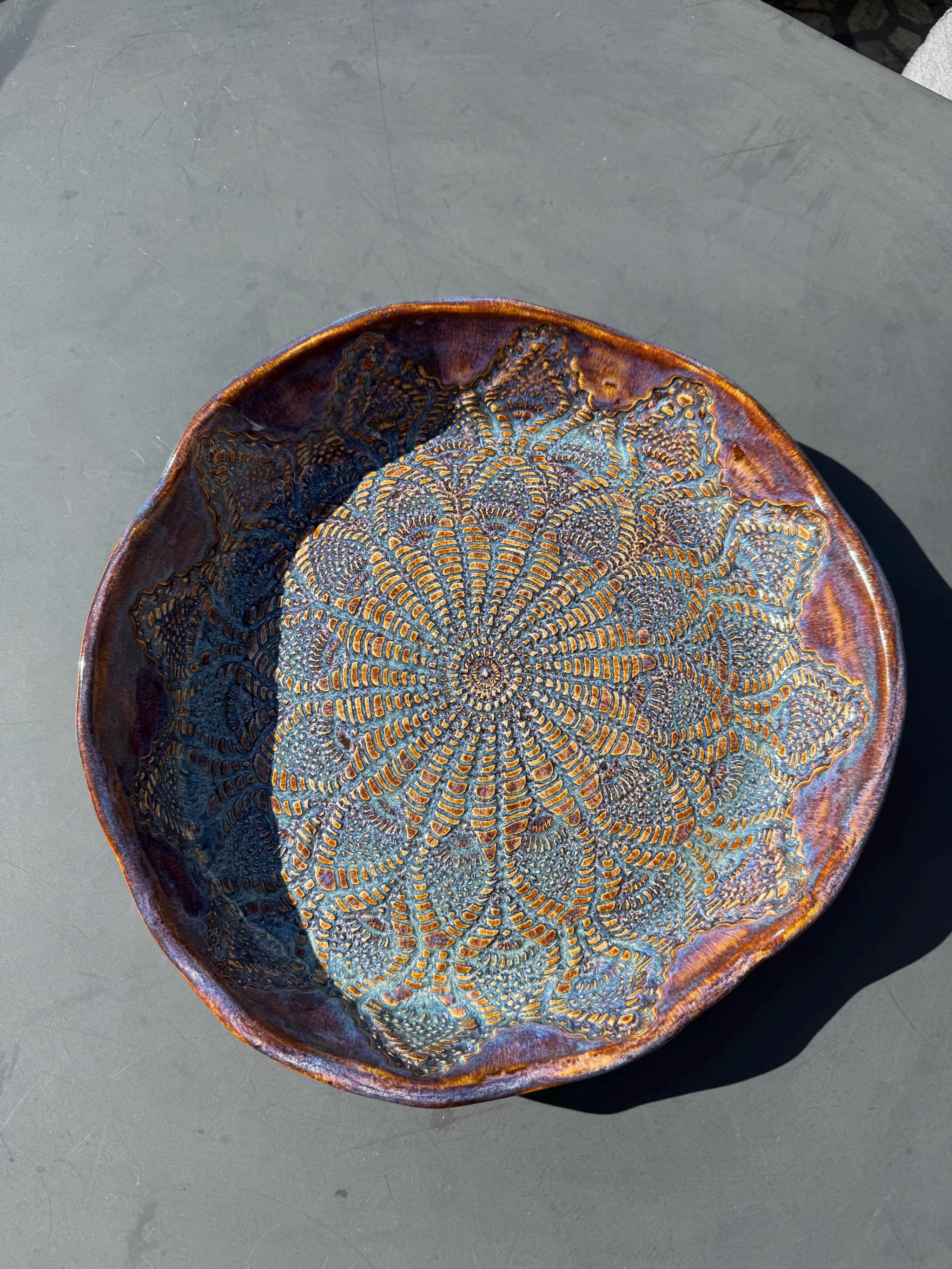 Kantschaal — Amethyst Plum, foto 7