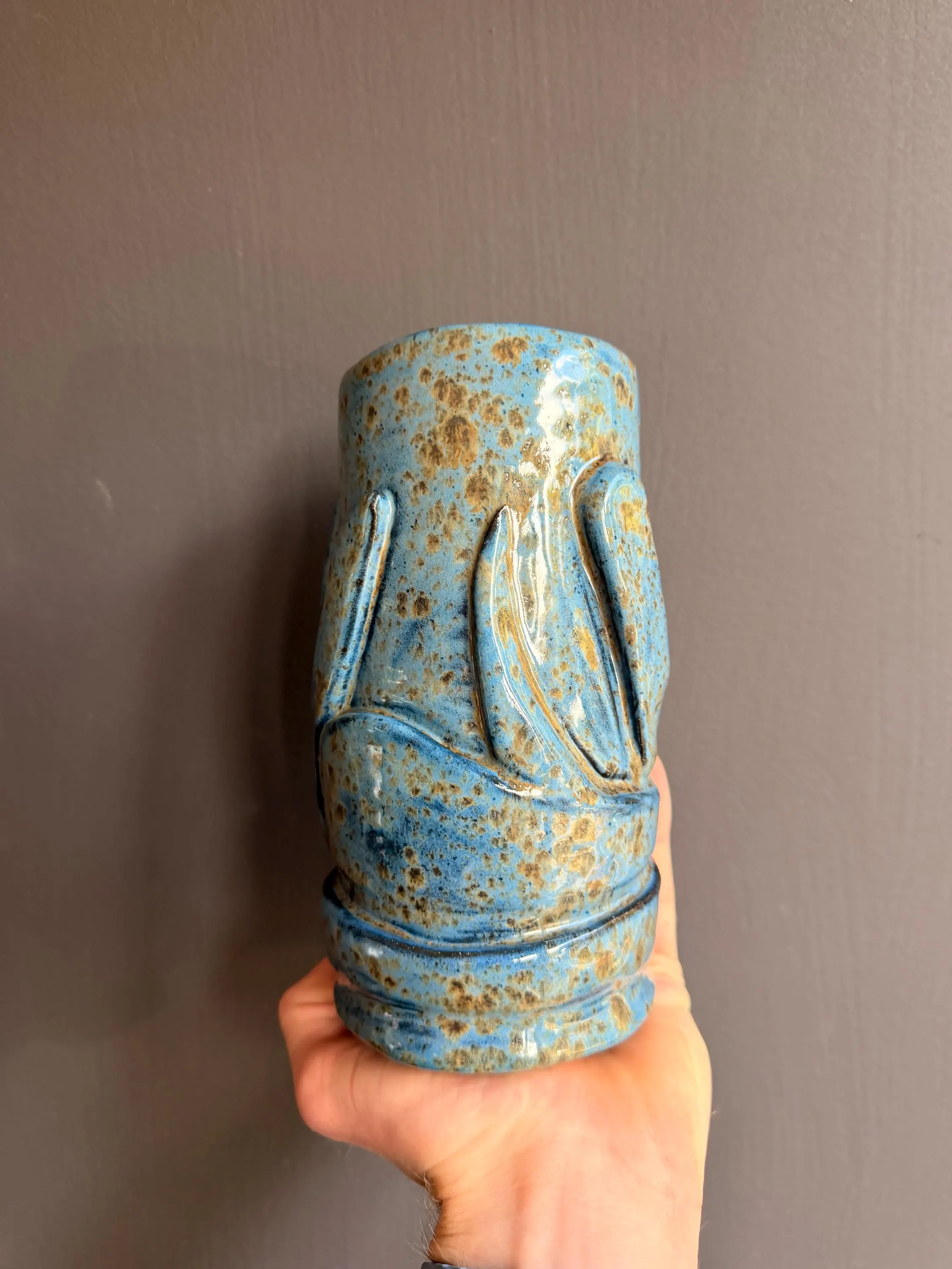 Tulpenvaas — Blue Face, foto 3