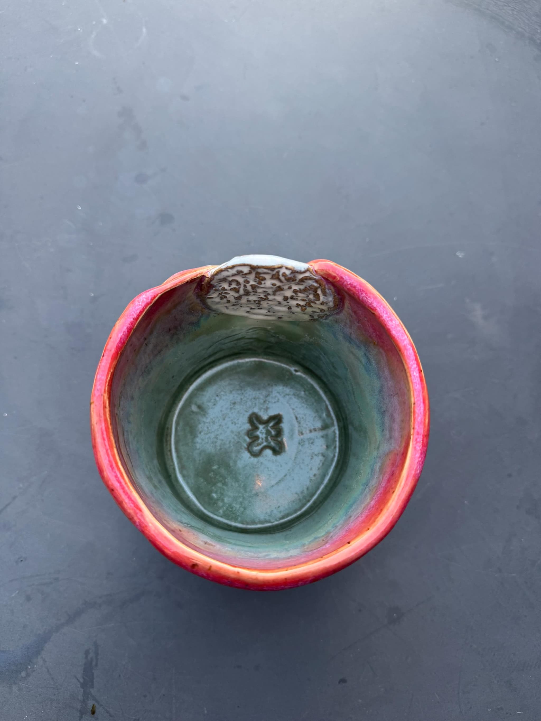 Coral Ridge Sunset Vase, Sculpted Reef Landscape, Handmade Pottery — foto 7
