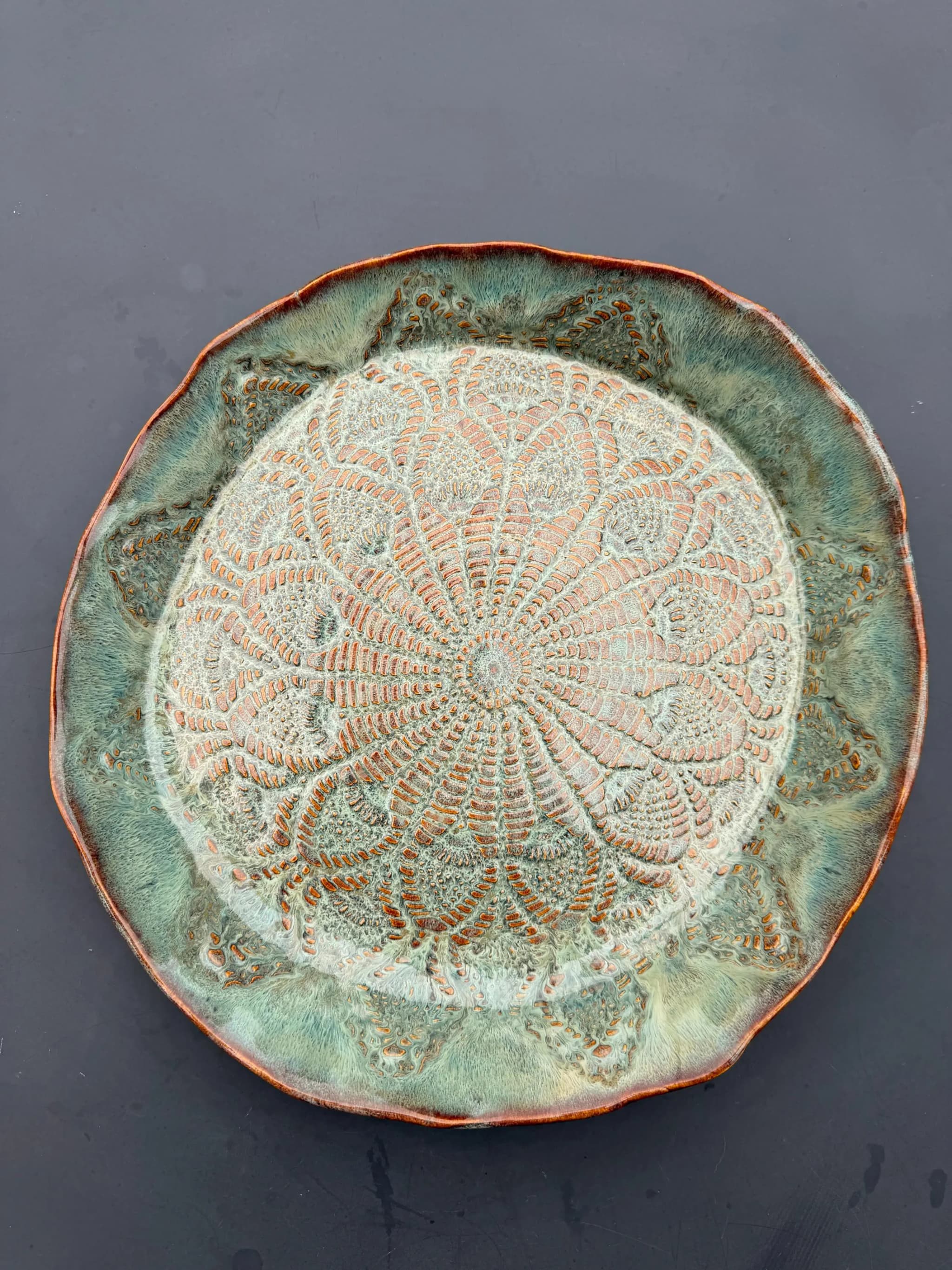 Kantschaal — Sage Serving, foto 3