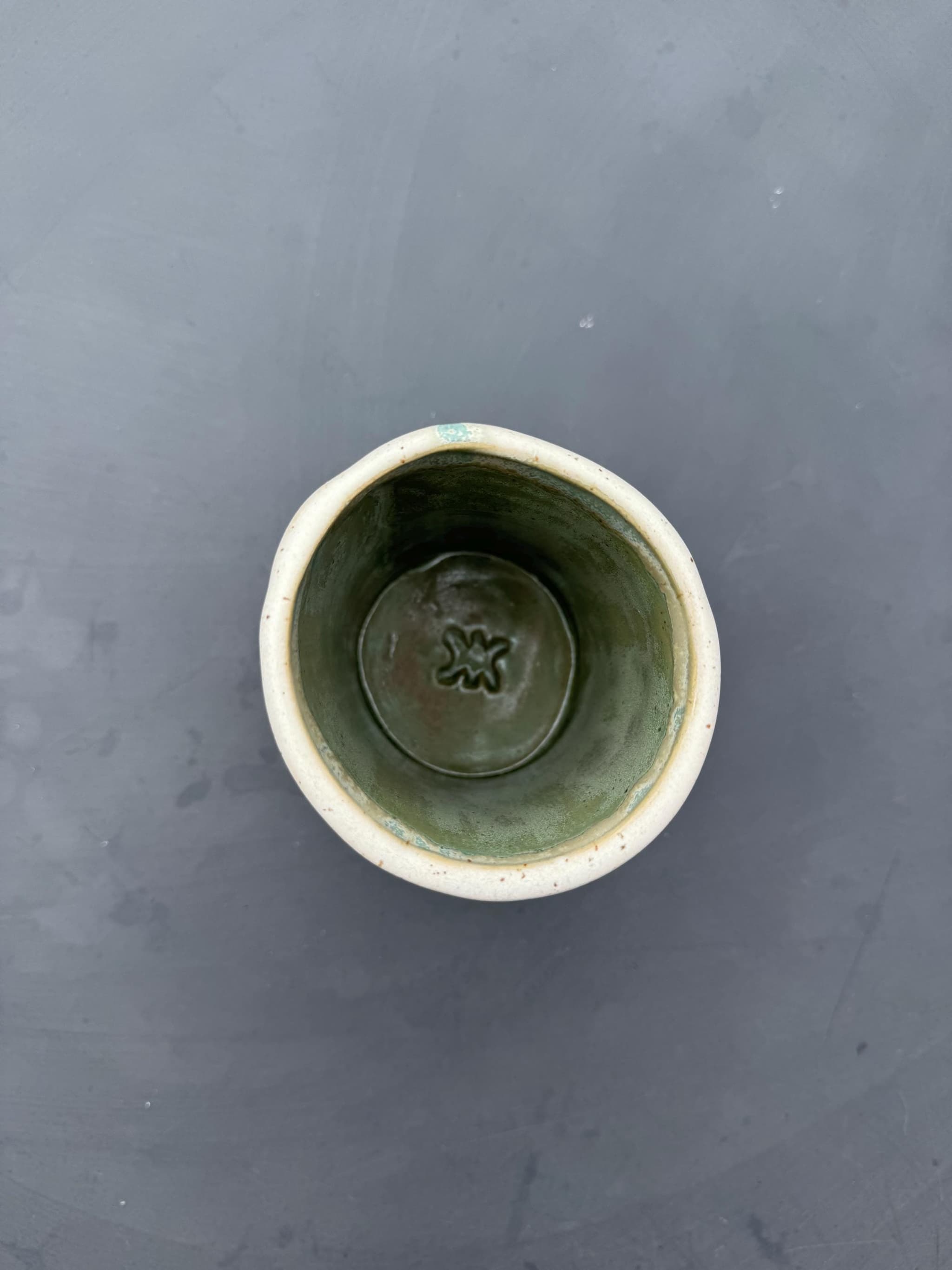 Handmade Matcha Cup, Wabi Sabi Ceramic Tumbler, Dutch Coffee Mug — foto 9