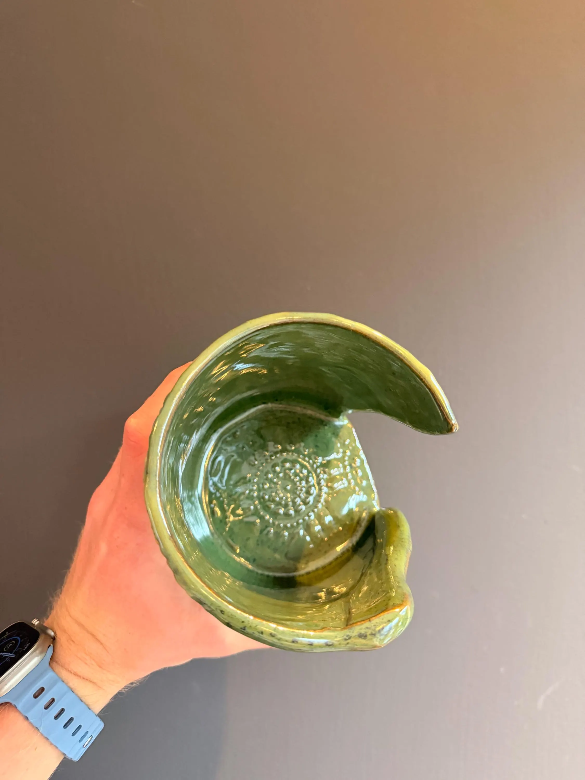 Keukenrolhouder — Green Lace, photo 4