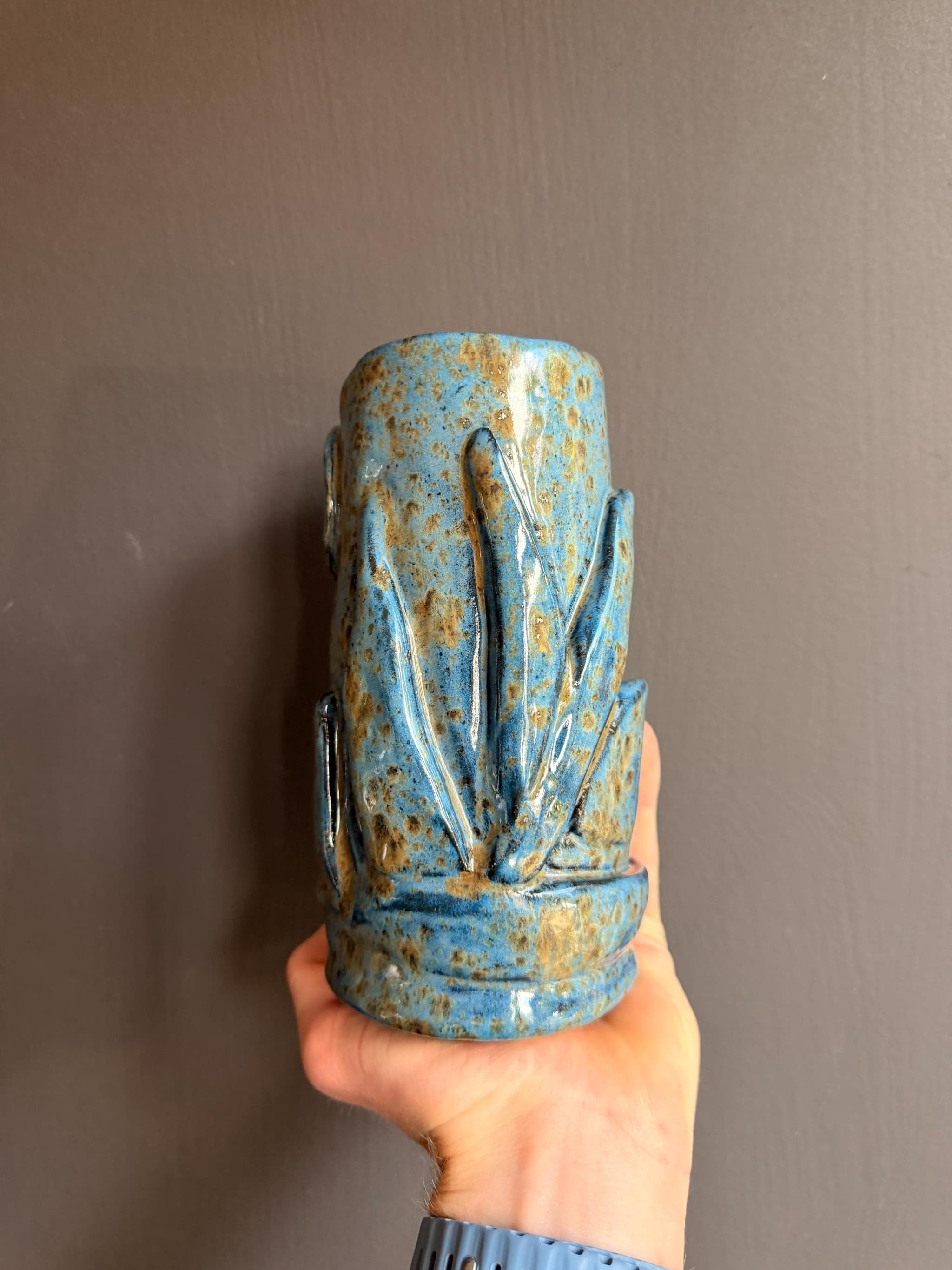 Tulpenvaas — Blue Face, foto 2