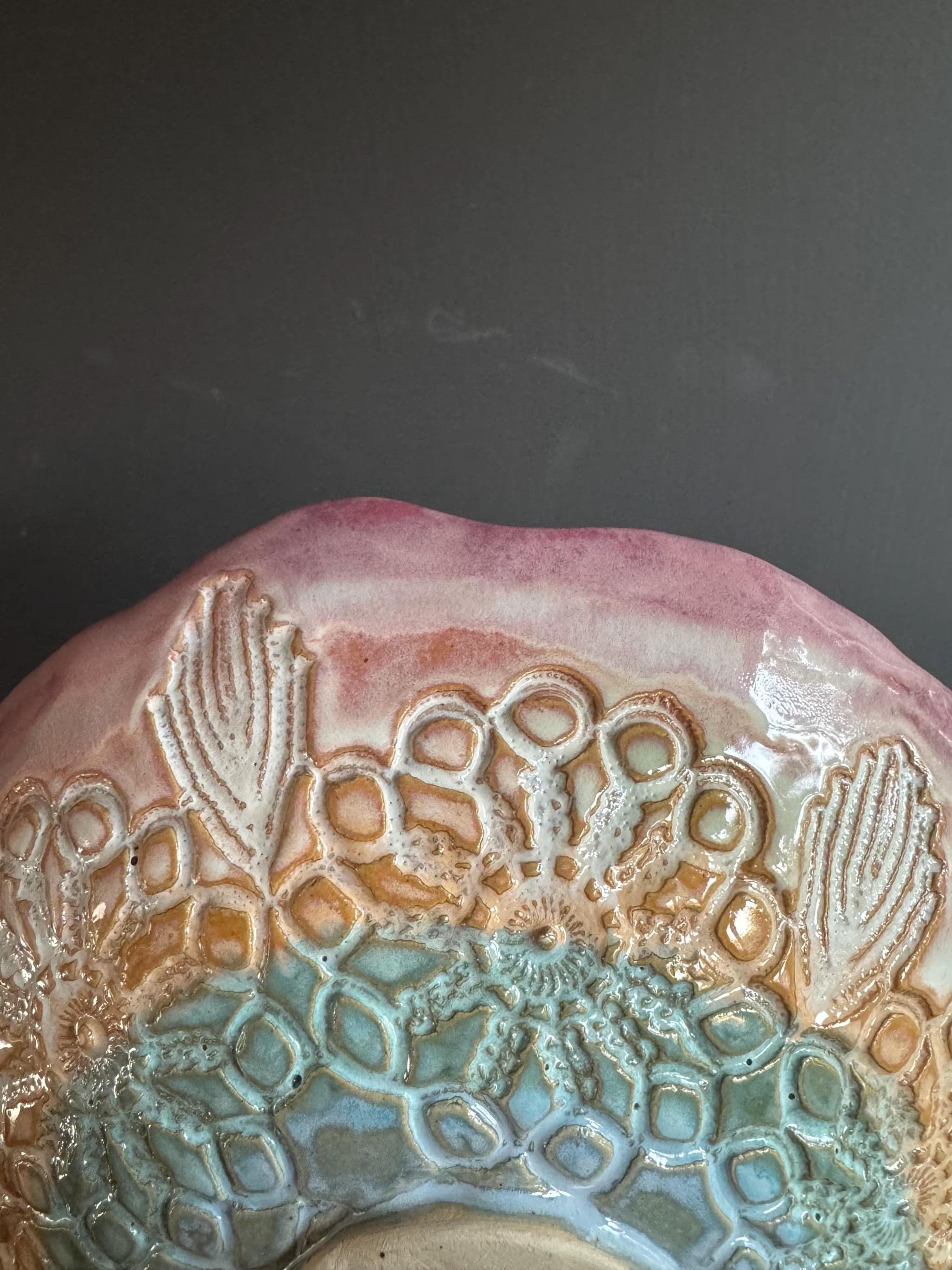 Kantschaal — Pink Turquoise — photo 3