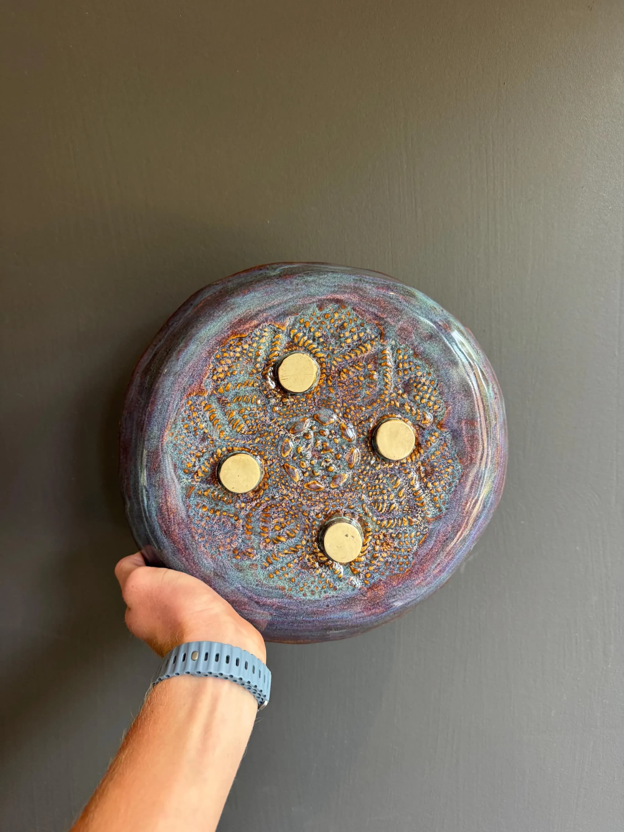 Kantschaal — Amethyst Plum, foto 4