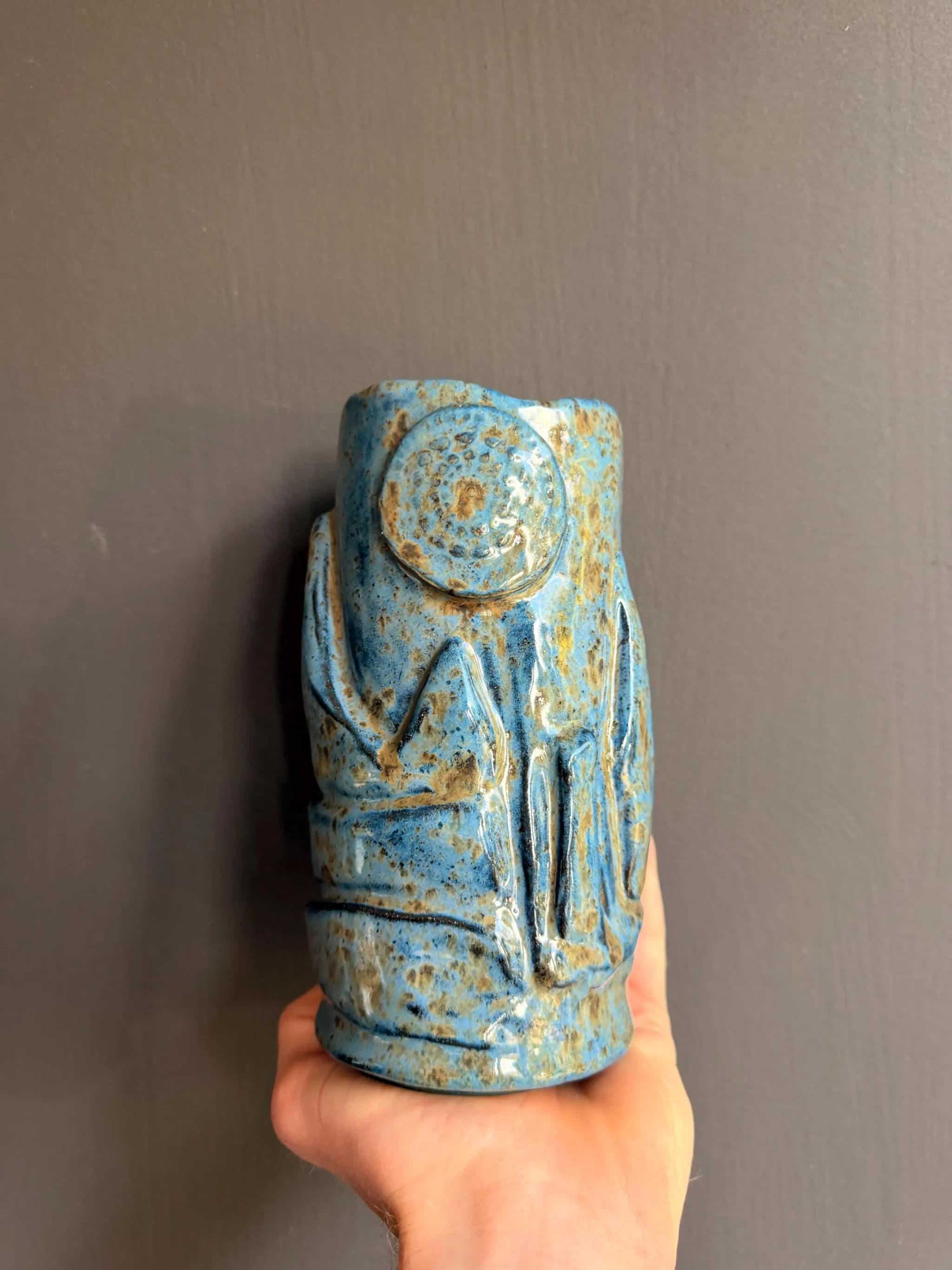 Tulpenvaas — Blue Face, foto 4