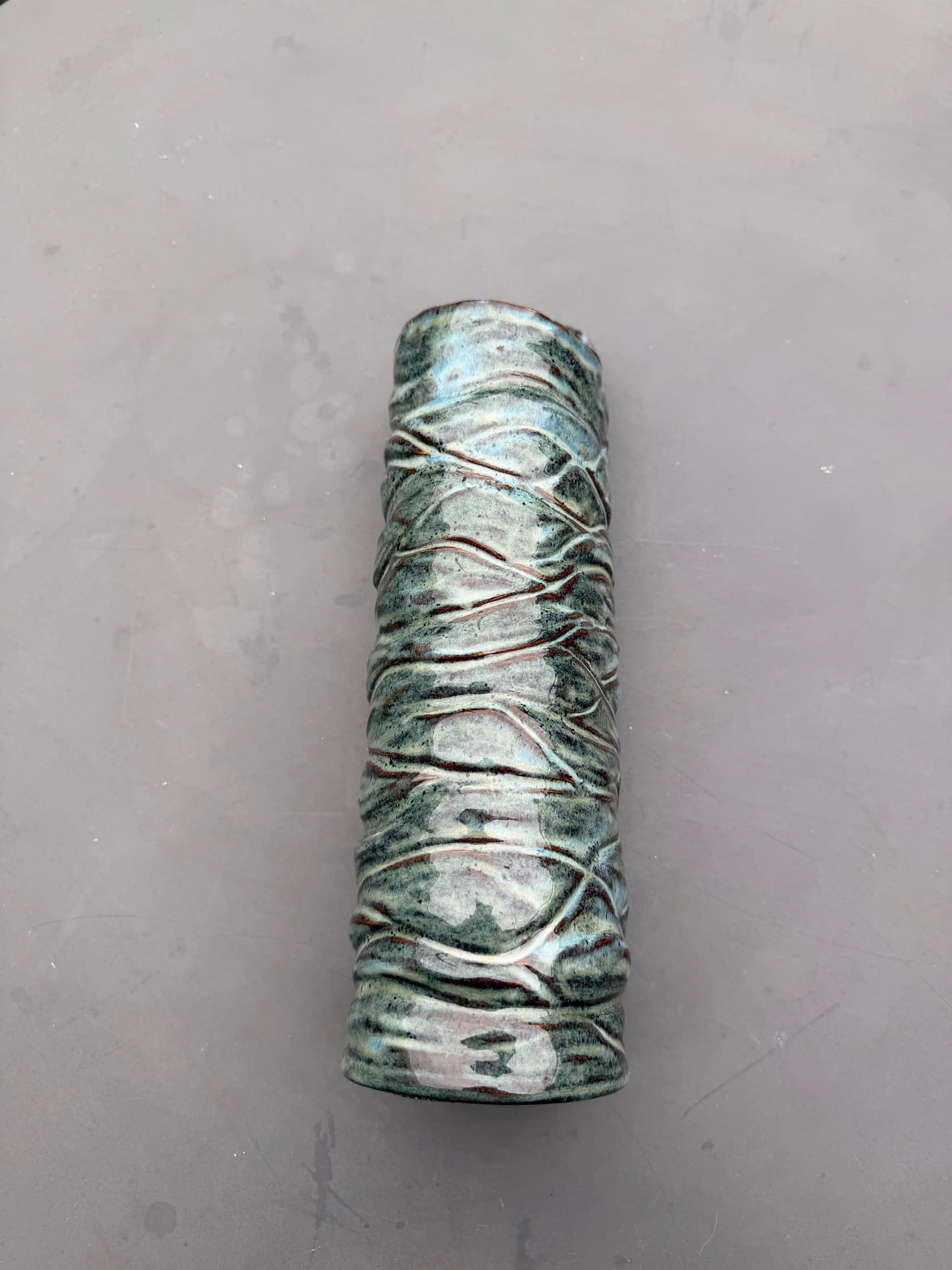 Tulpenvaas — Green Blue Lines, foto 9