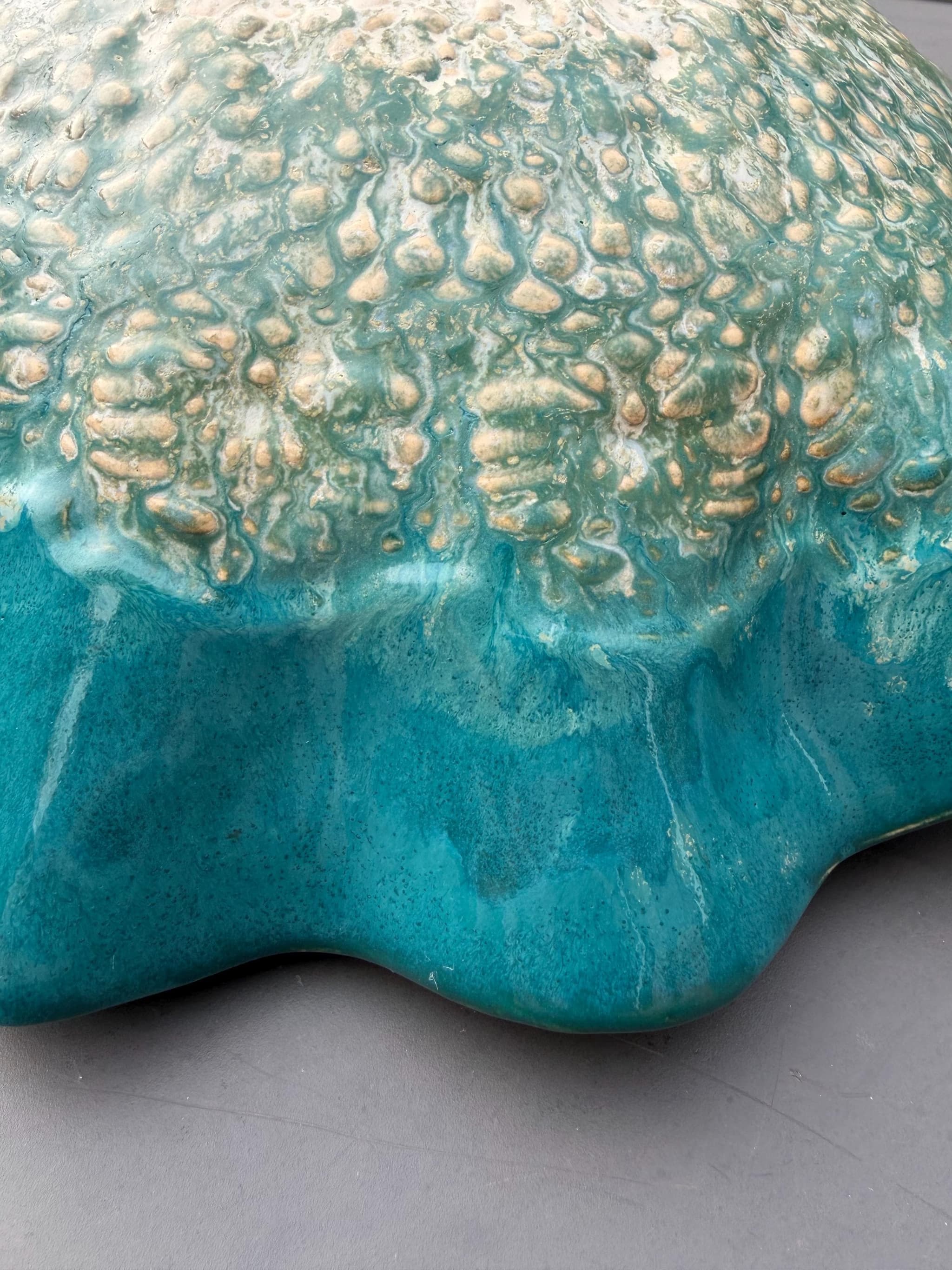 Kantschaal — Turquoise Ruffle, foto 6