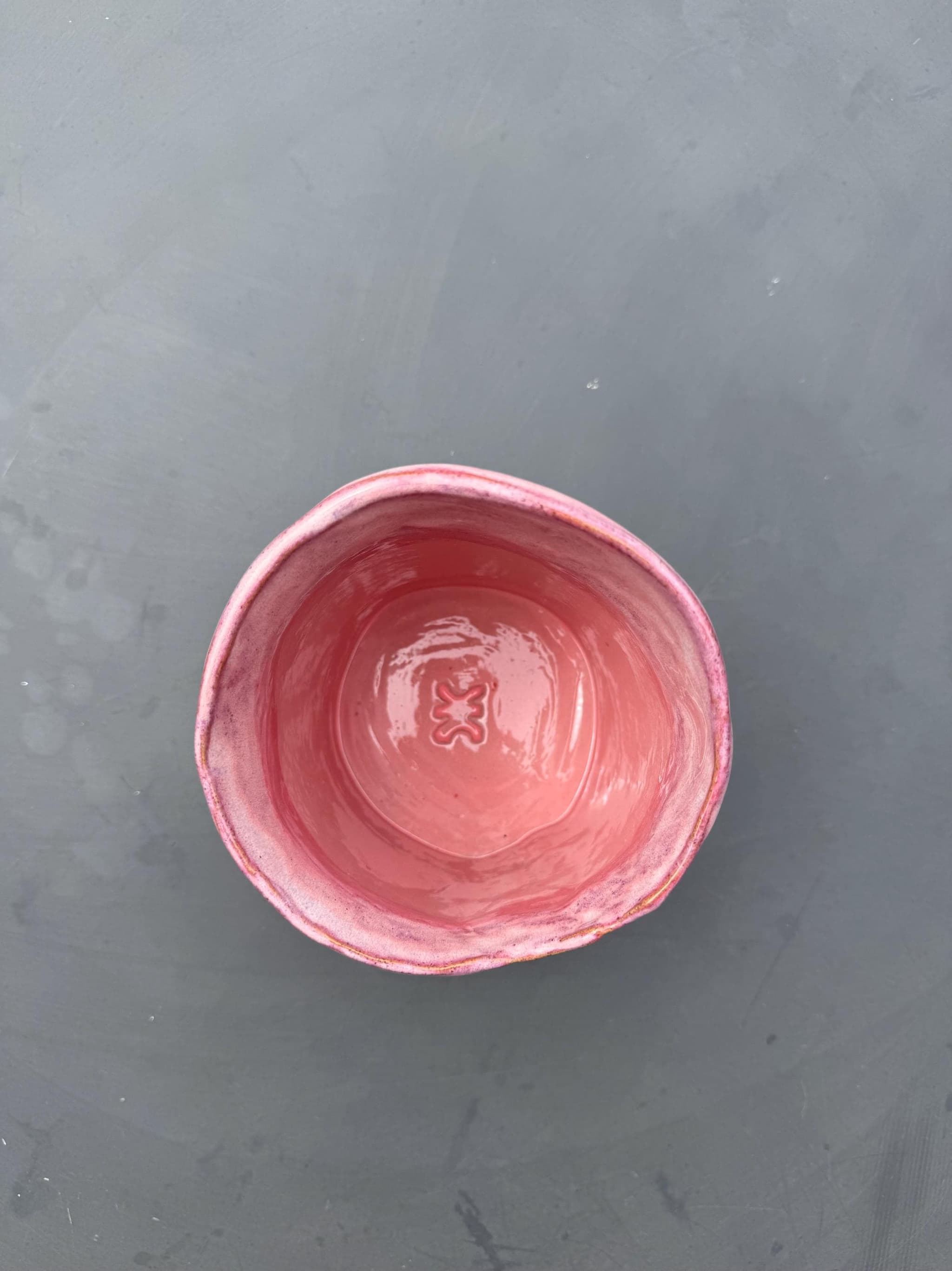 Mountain Lake Sunset Vase, Sculpted Alpine Ceramic, Handmade Pottery — foto 6