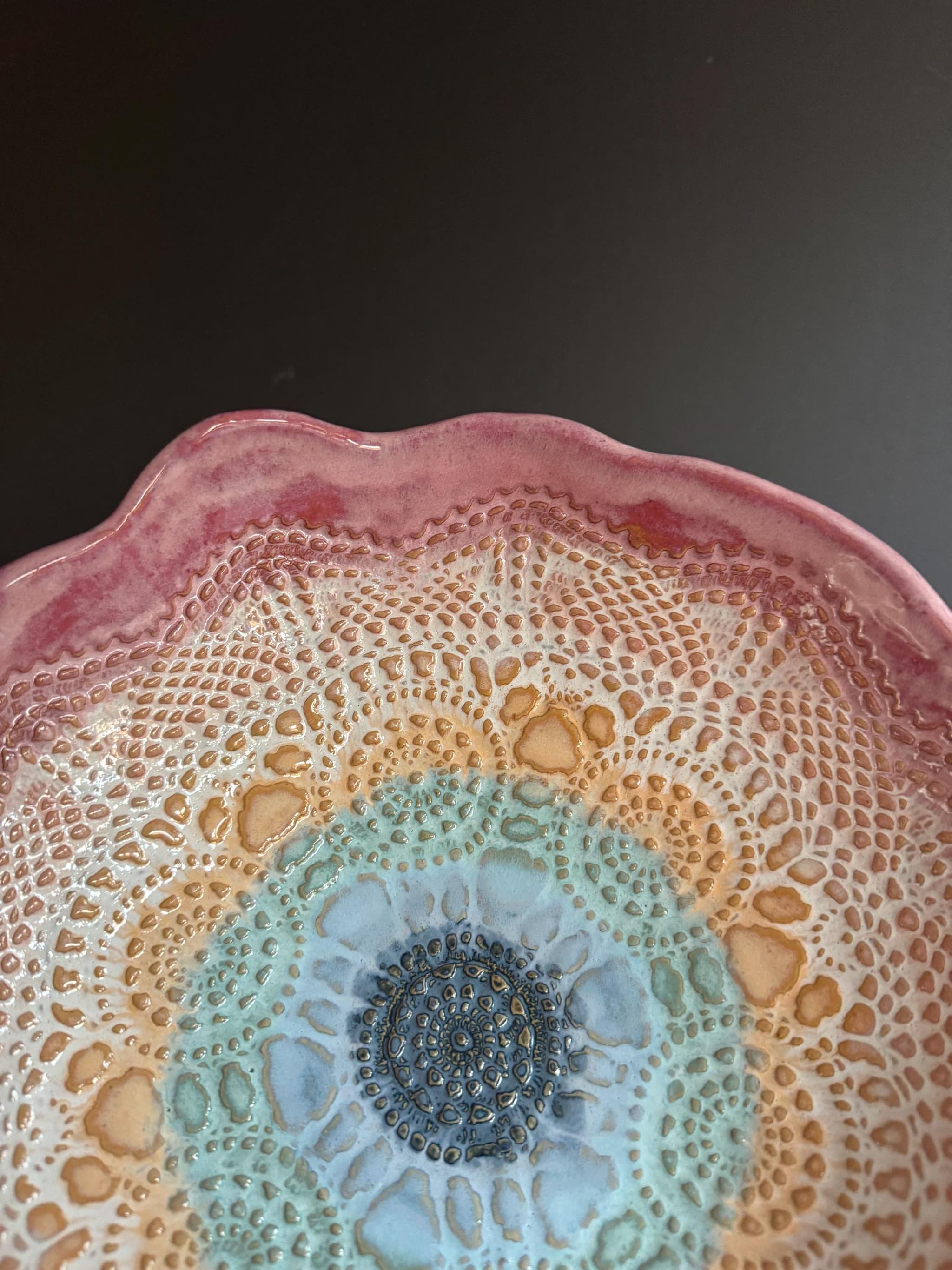 Kantschaal — Pink Turquoise — photo 5